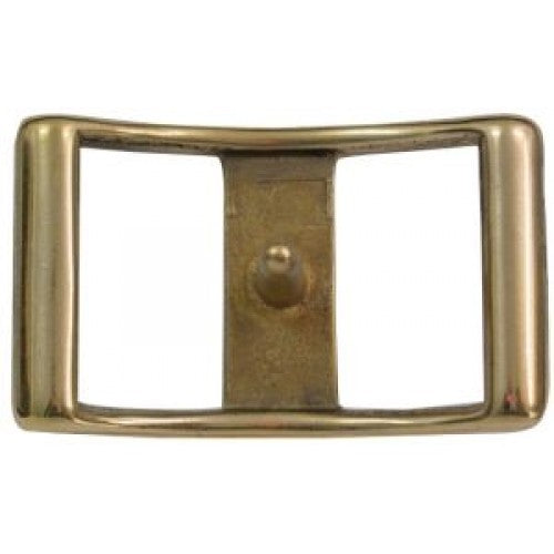 032167 - 1" 25mm Brass Conway Buckle