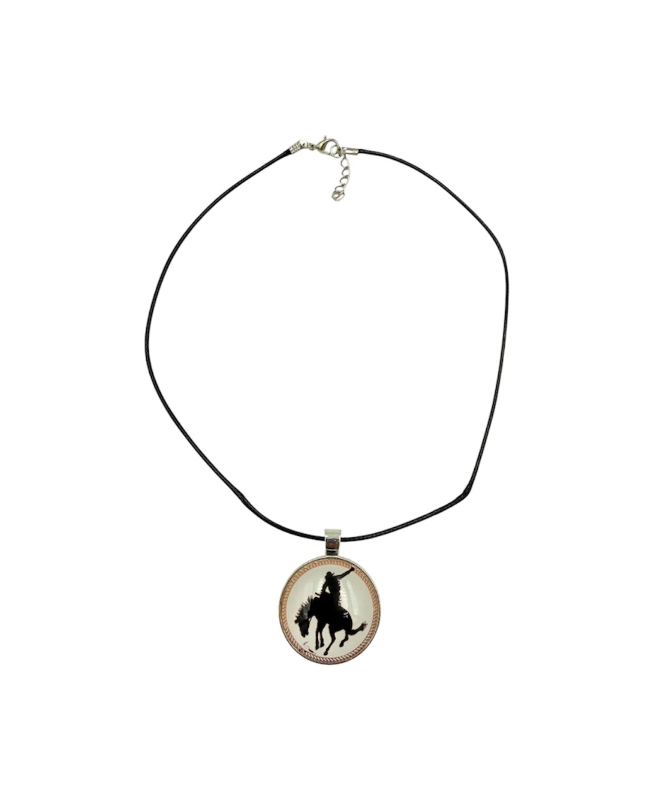 J7102A - Western Themed Pendant Necklace - Rawhide Western Wear
