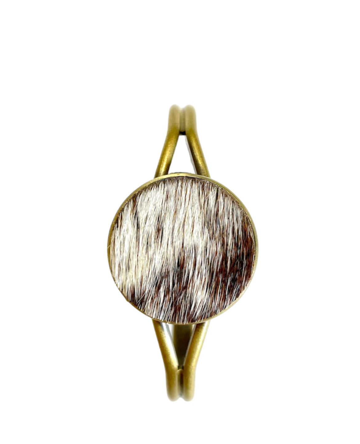 J6862 - 3/4 Bangle w Cowhide Bezel