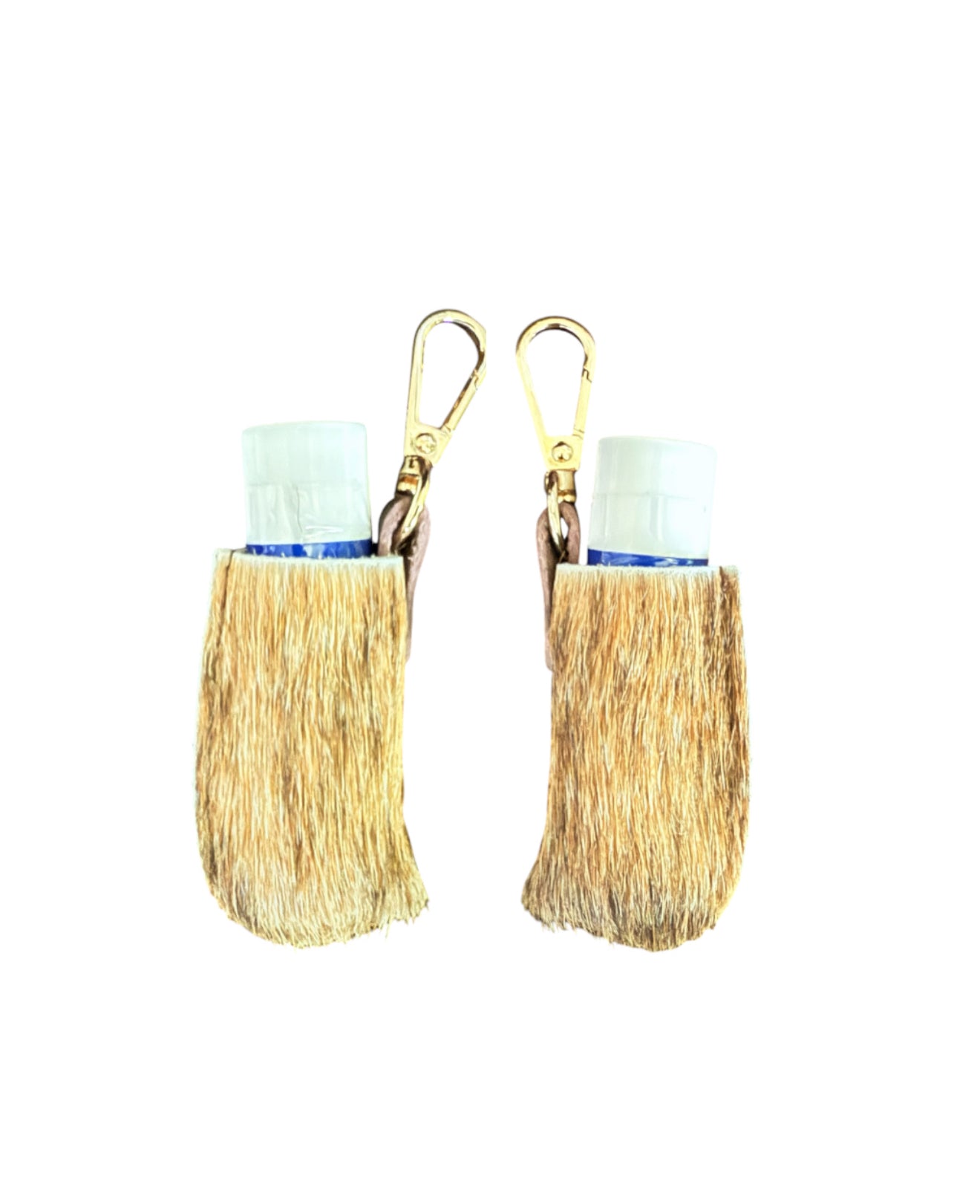 A9009 - Real Cowhide Lip Balm Holder w Clip