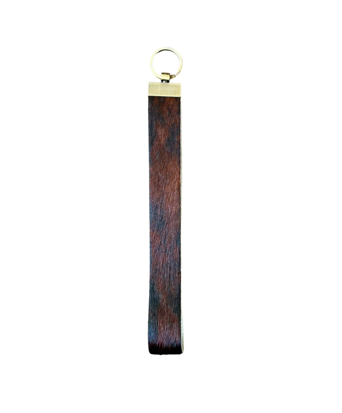 A8703 - Large Cowhide Wrist Strap Keychain