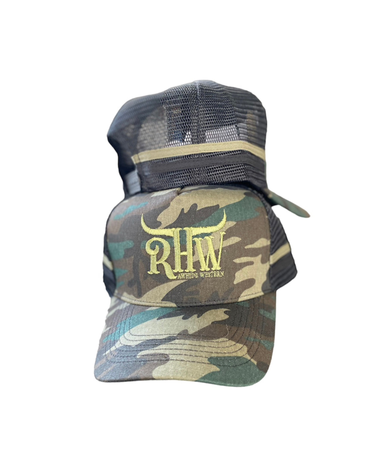 P4168 - RHW Camo Trucker Cap