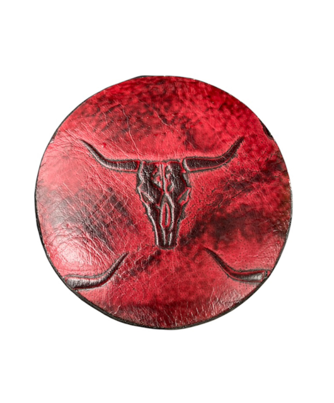 A8852 - 3 Layer Small Tooled Leather Jewellery Box