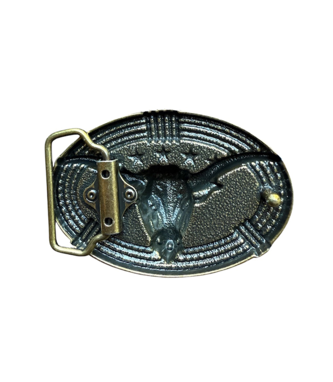 A8886 - Antique Bronze Colour Western Belt Buckle