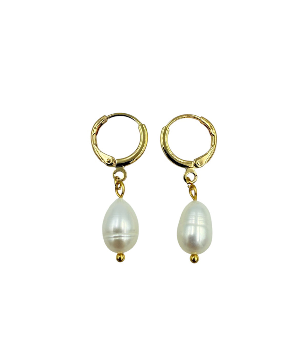 J7062 - Real Pearl Sleepers Earring - Rawhide Western Wear