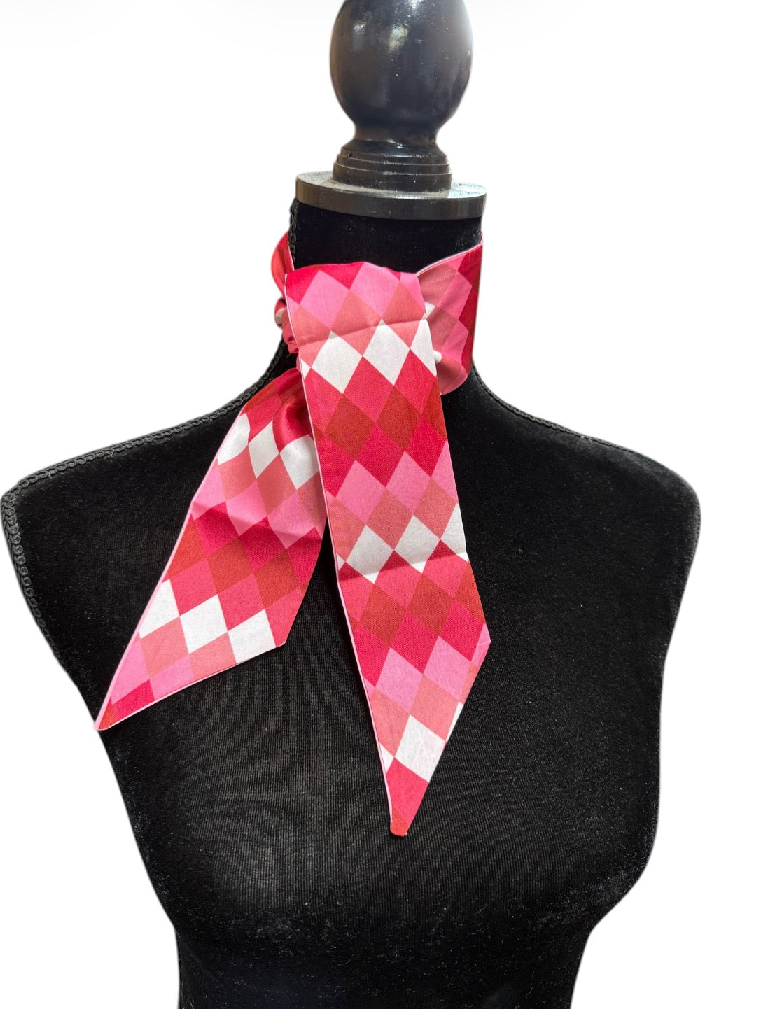 A8945 - Harlequin Satin Thin Neck Tie - Rawhide Western Wear