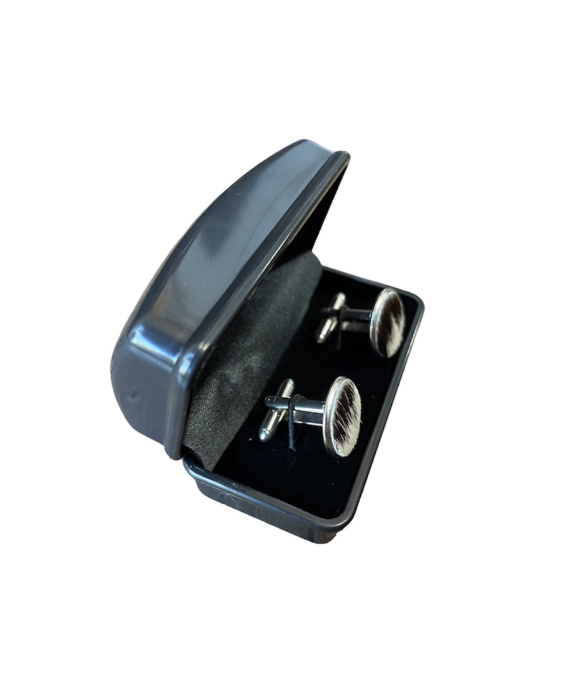 A8783 - 100% Hair On Hide Cufflinks