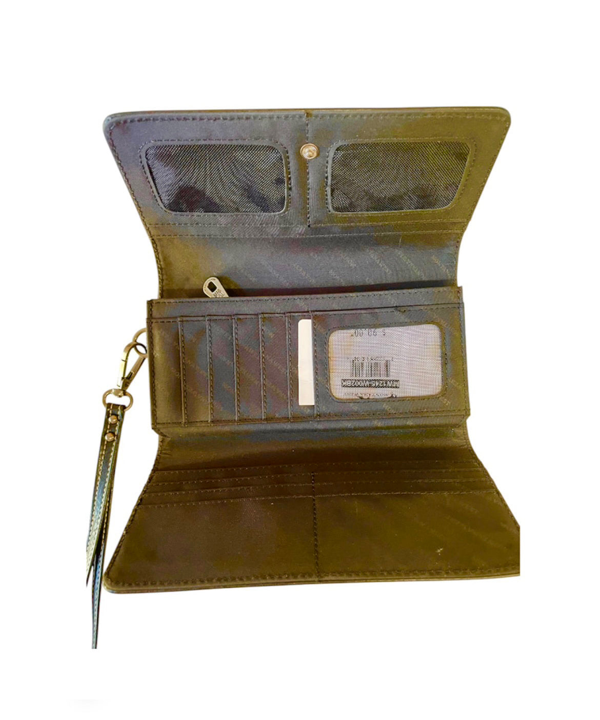 MW1261W002BK - Montana West Embroidered Collection Wallet Black