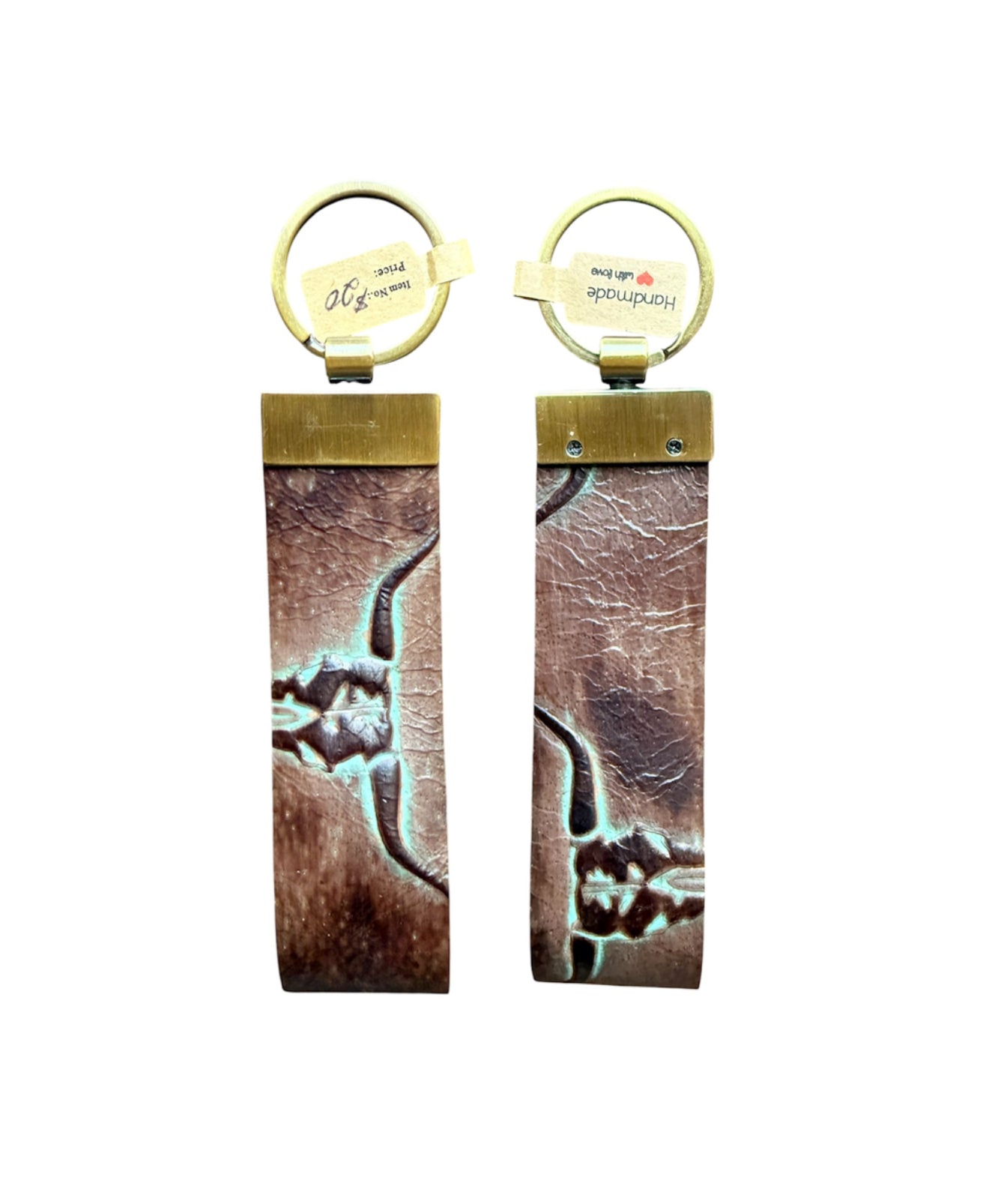A8291 - Leather Tooled Wrist Starp - Rawhide Western Wear