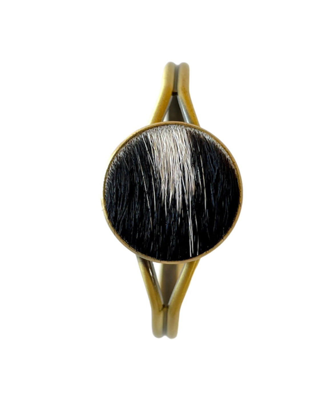 J6553 - 3/4 Bangle w Cowhide Bezel