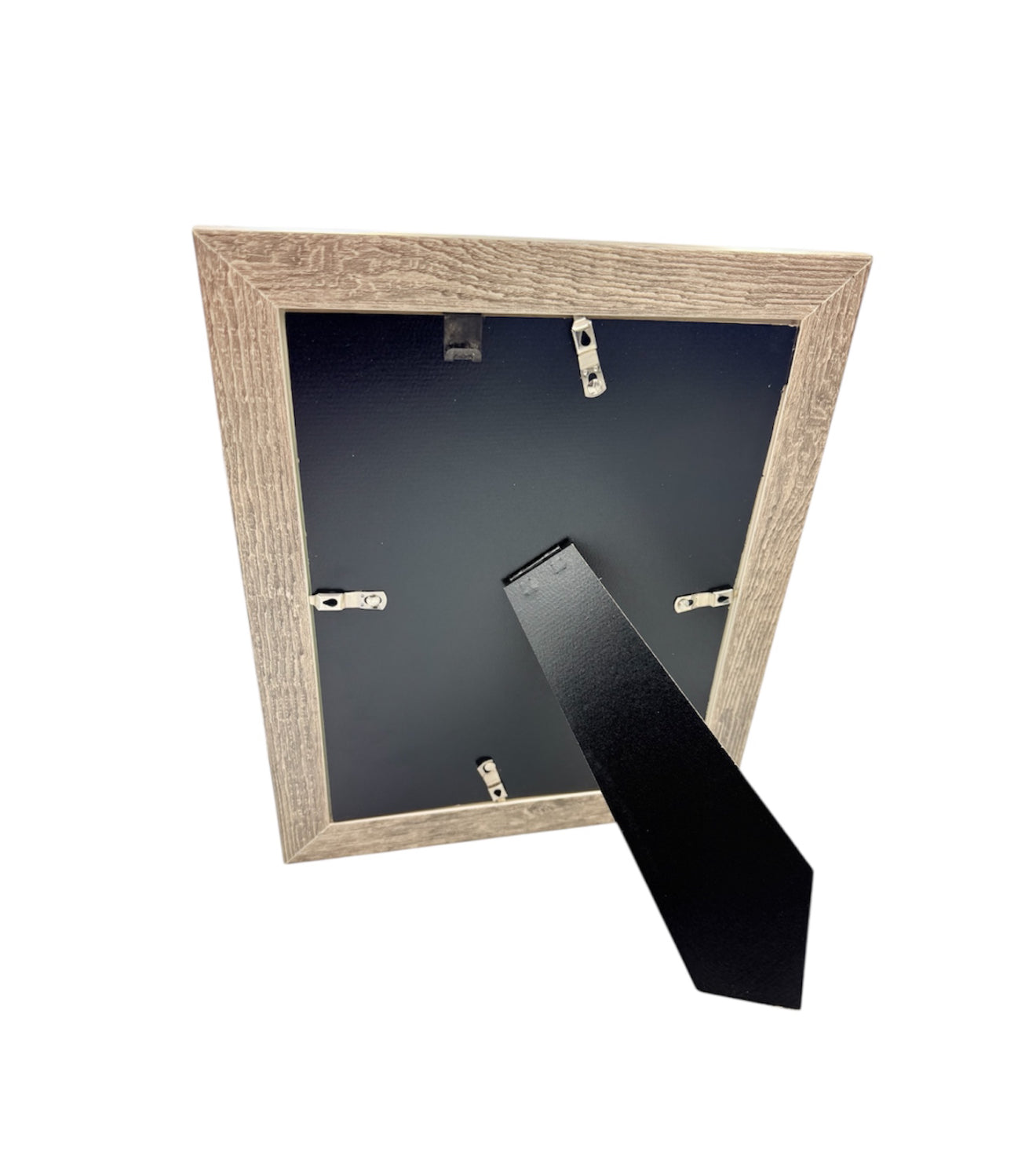 A8927 - Picture Frame w Cowhide & Horse Shoe Nails