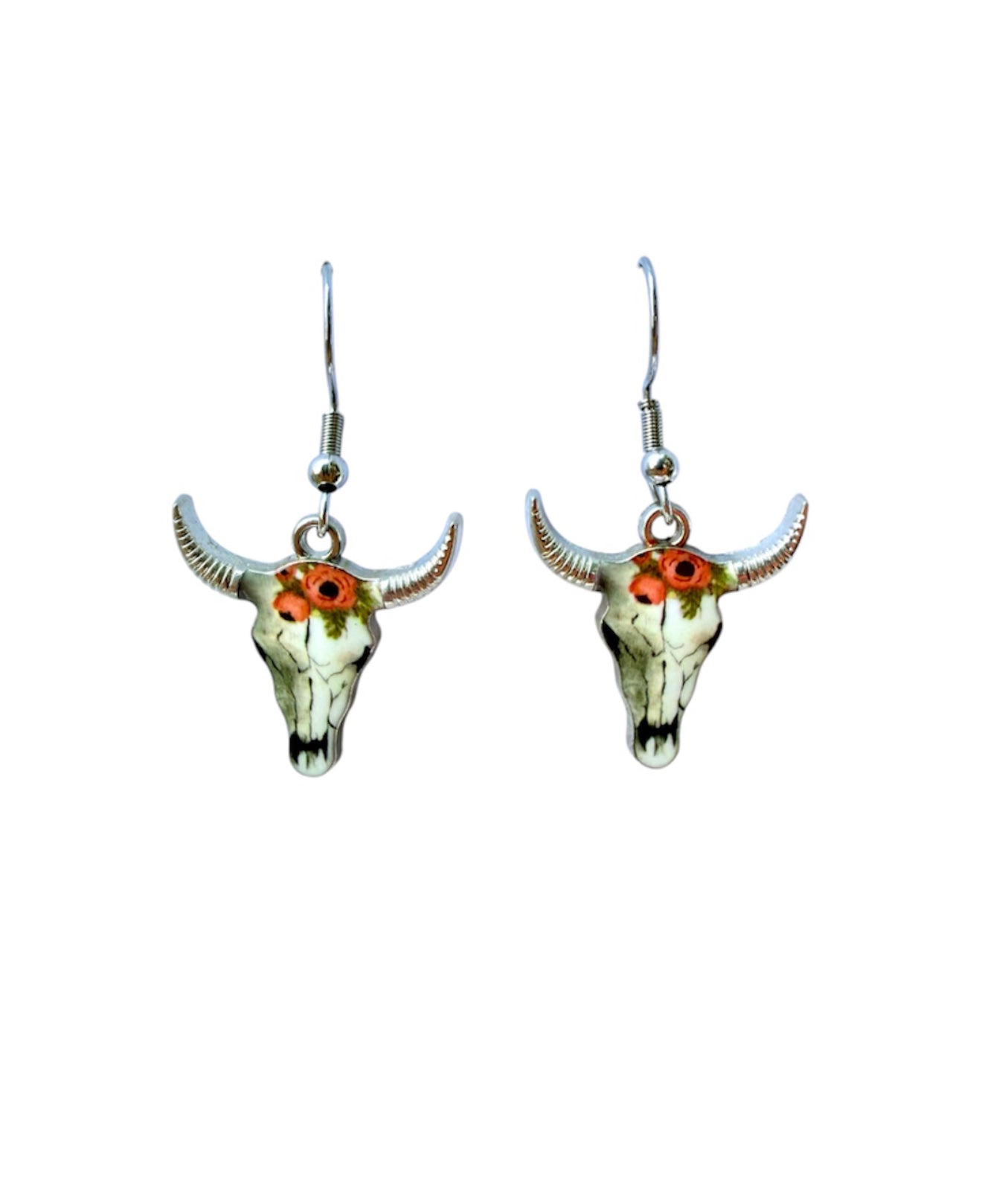 J7027A - Steer Head Earrings