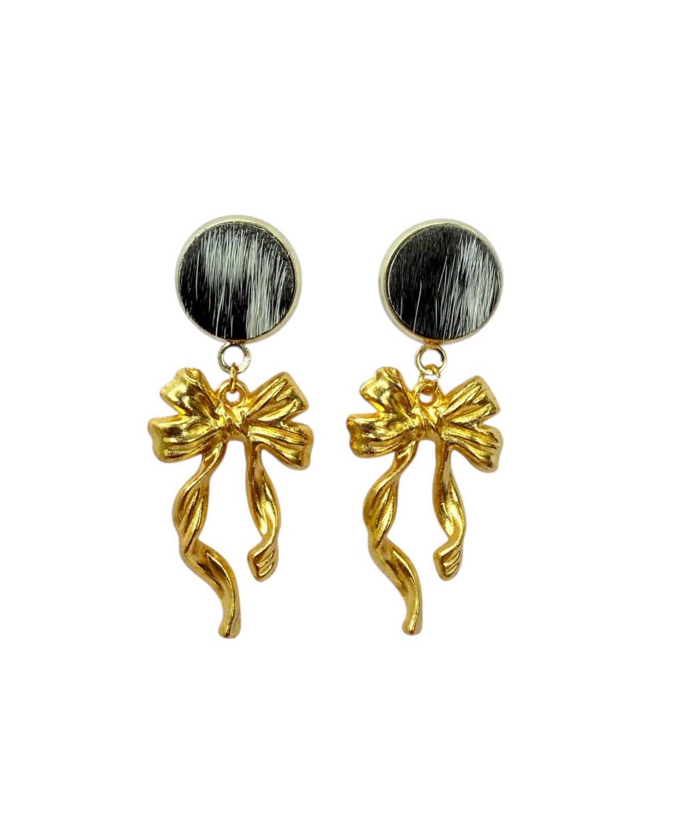 J6668 - 100% Cowhide Earrings