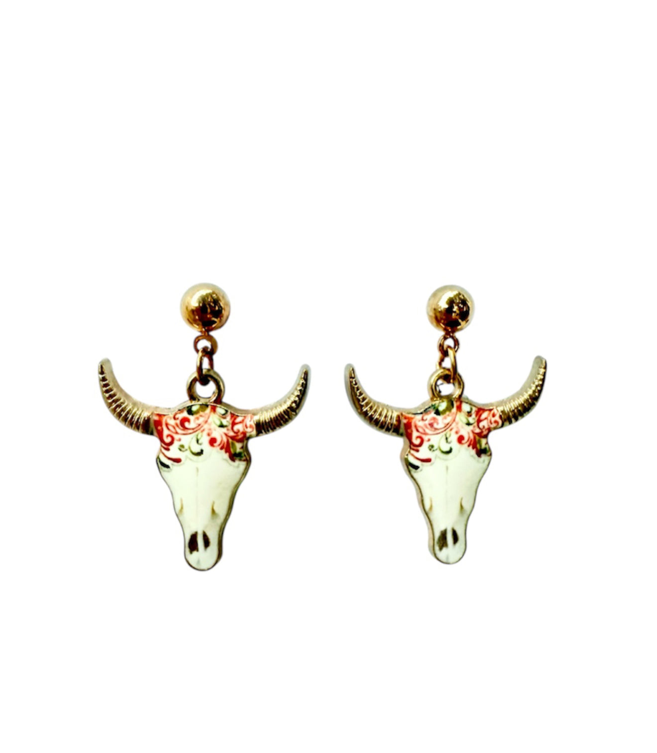 J7026F - Stud Dangle Earrings