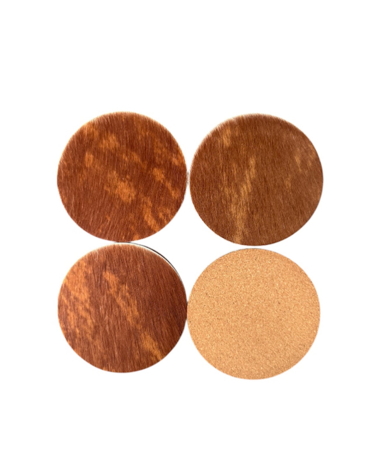 A8863 - 100% Hide & Leather Coasters