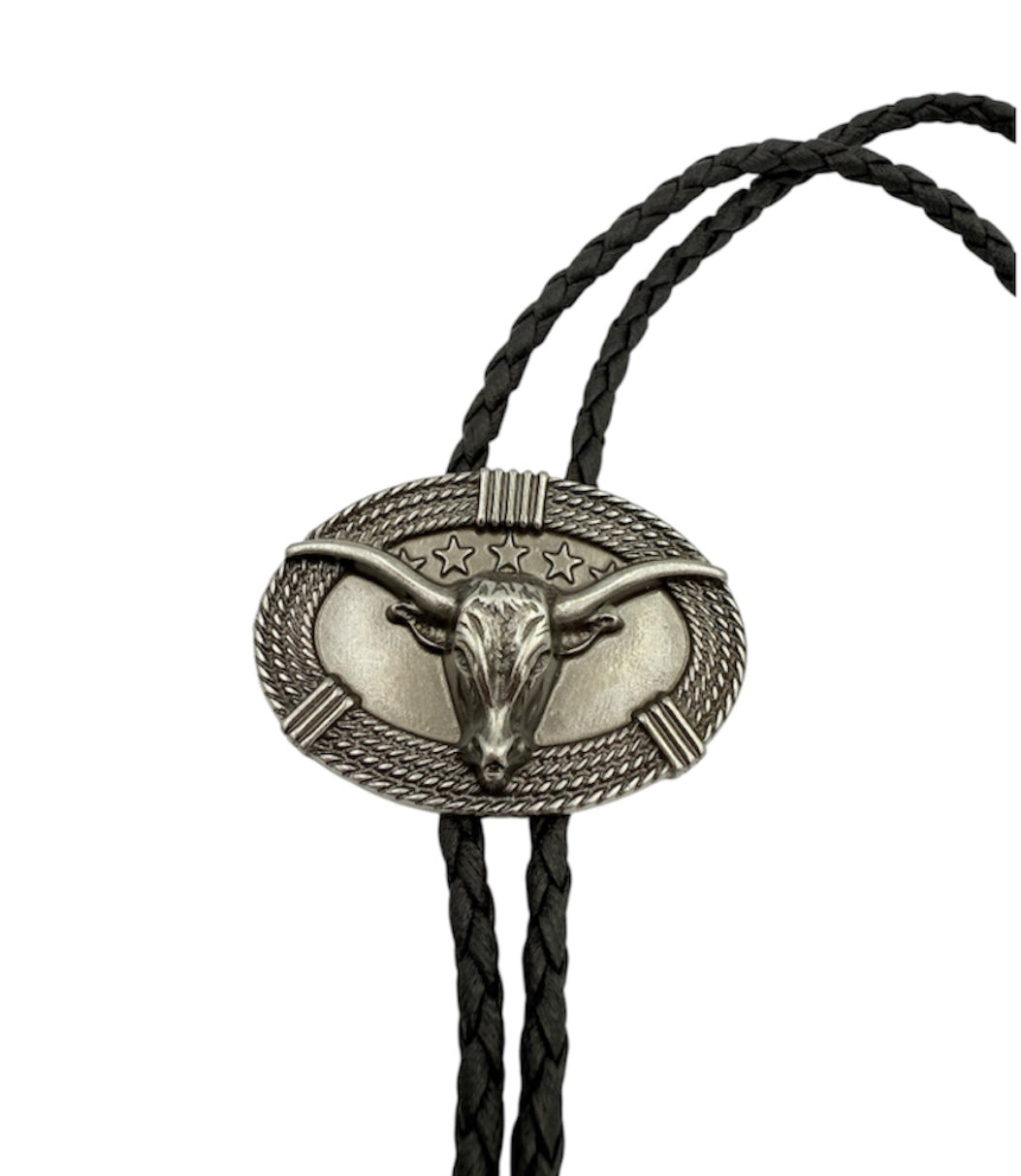 J7073 - Bolo Tie Longhorn Head