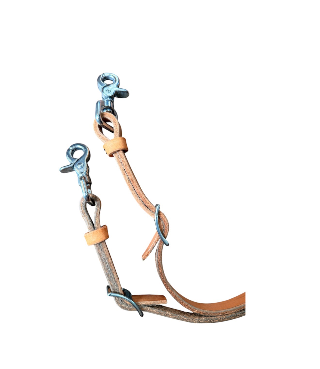 T5020L - Lilac Aust Made Laced Barrel Reins - Rawhide Western Wear
