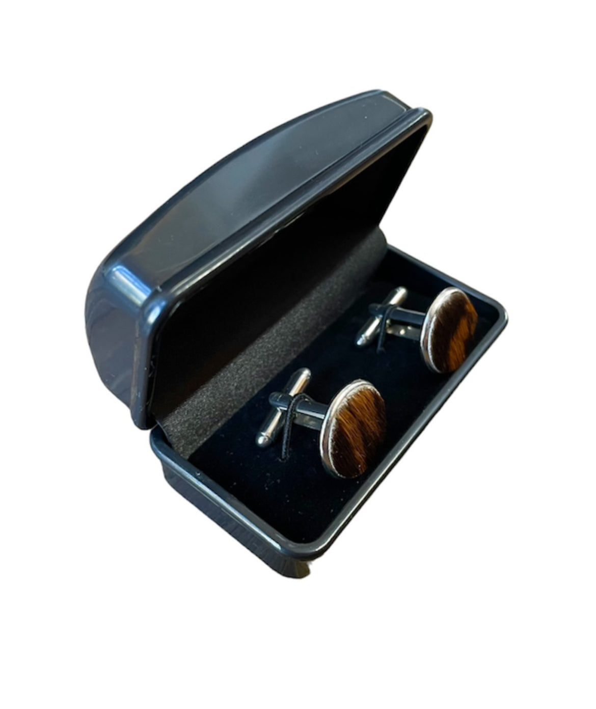 A8782 - 100% Hair On Hide Cufflinks