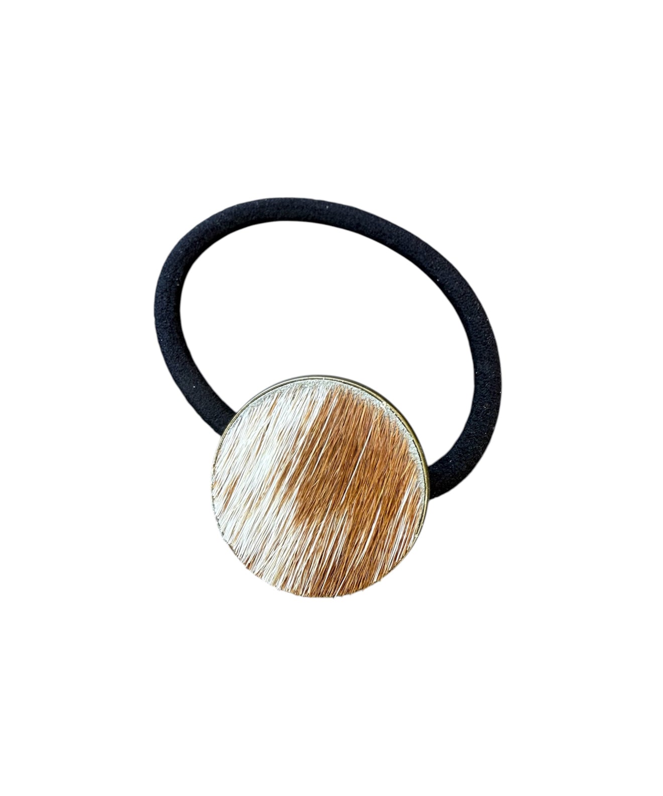 A8682 - Cowhide Bezel Hair Band - Rawhide Western Wear