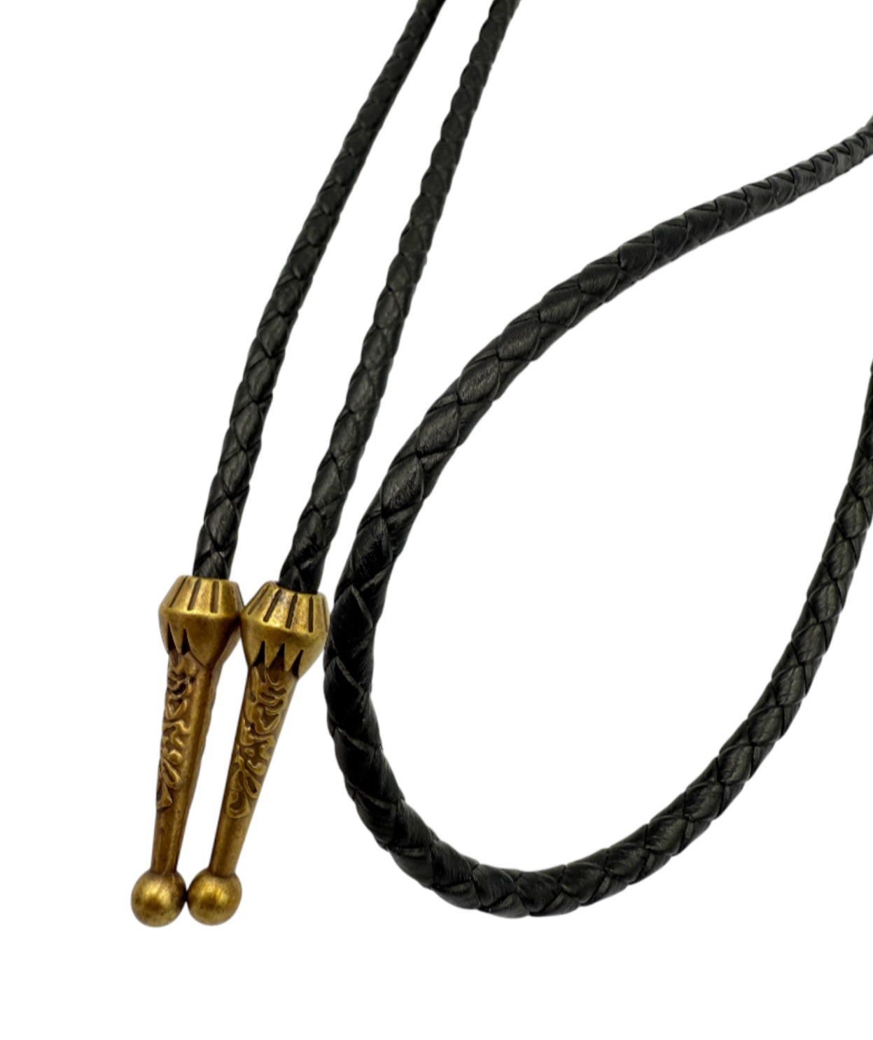 J7126 - Real Leather & Cowhide Adult Bolo Tie