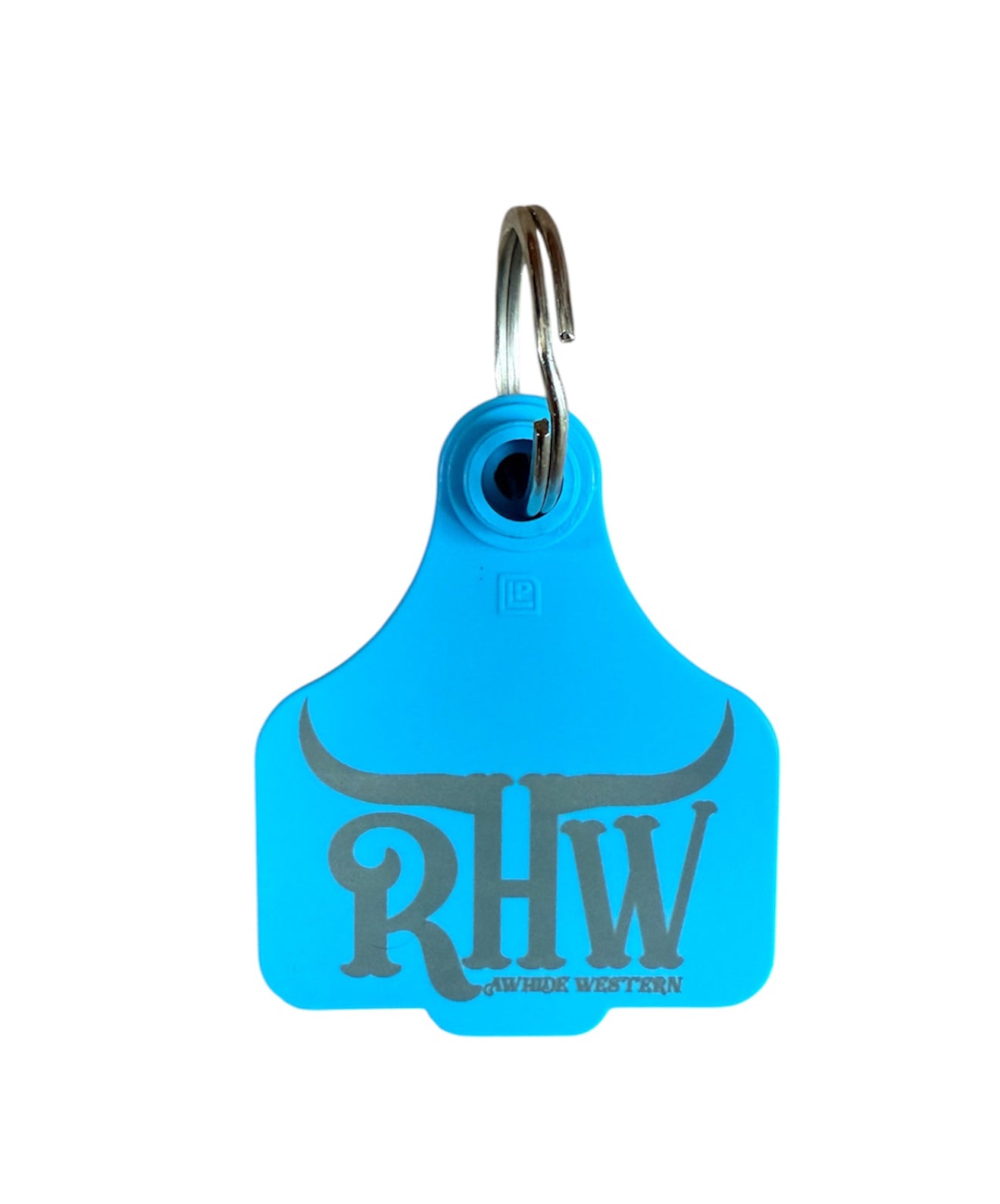 P4242 - RHW Genuine Cattle Ear Tag Keychain