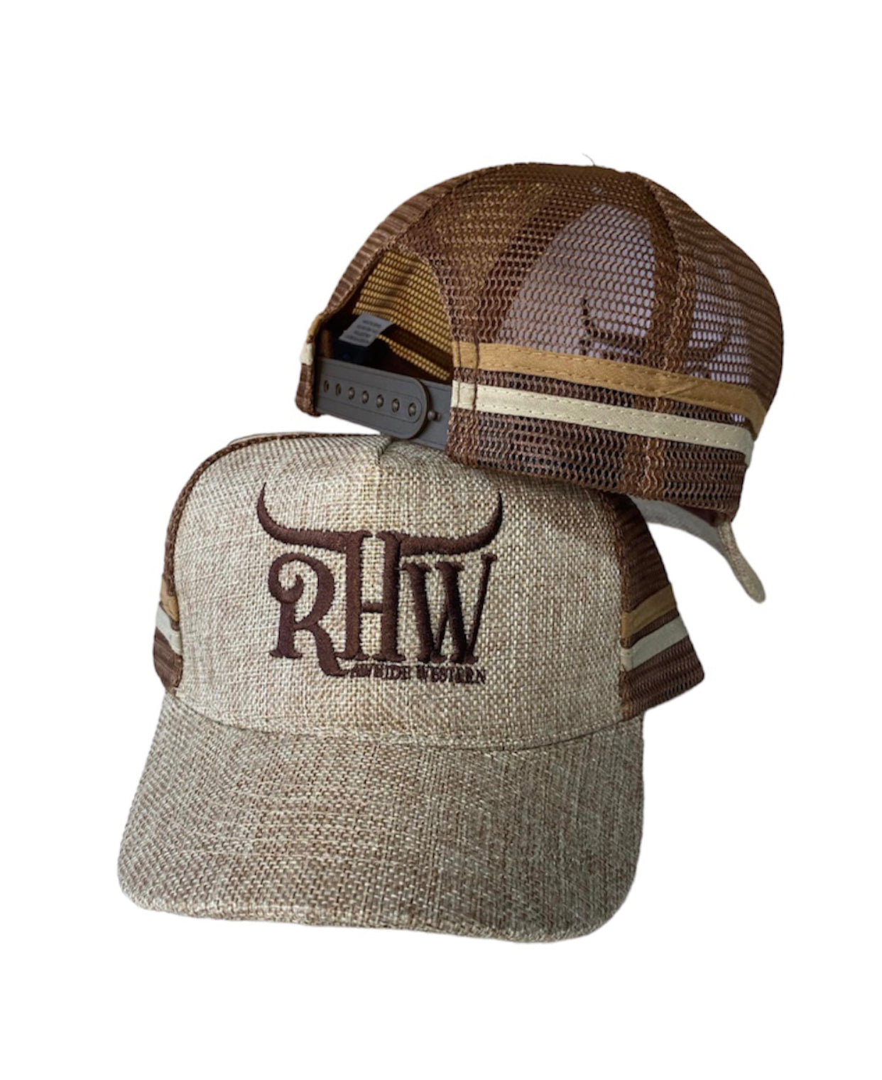 KP4106 - KIDS RHW Hemp Country Trucker Cap