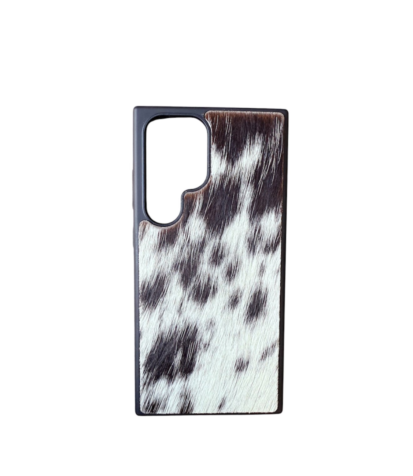 A8888 - Samsung S24 Ultra Hair on Hide Leather w Rubber Case