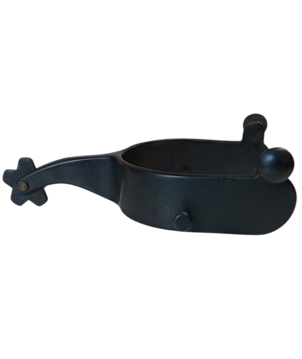 088029 - Black 2" Shank Bareback Spur Mens
