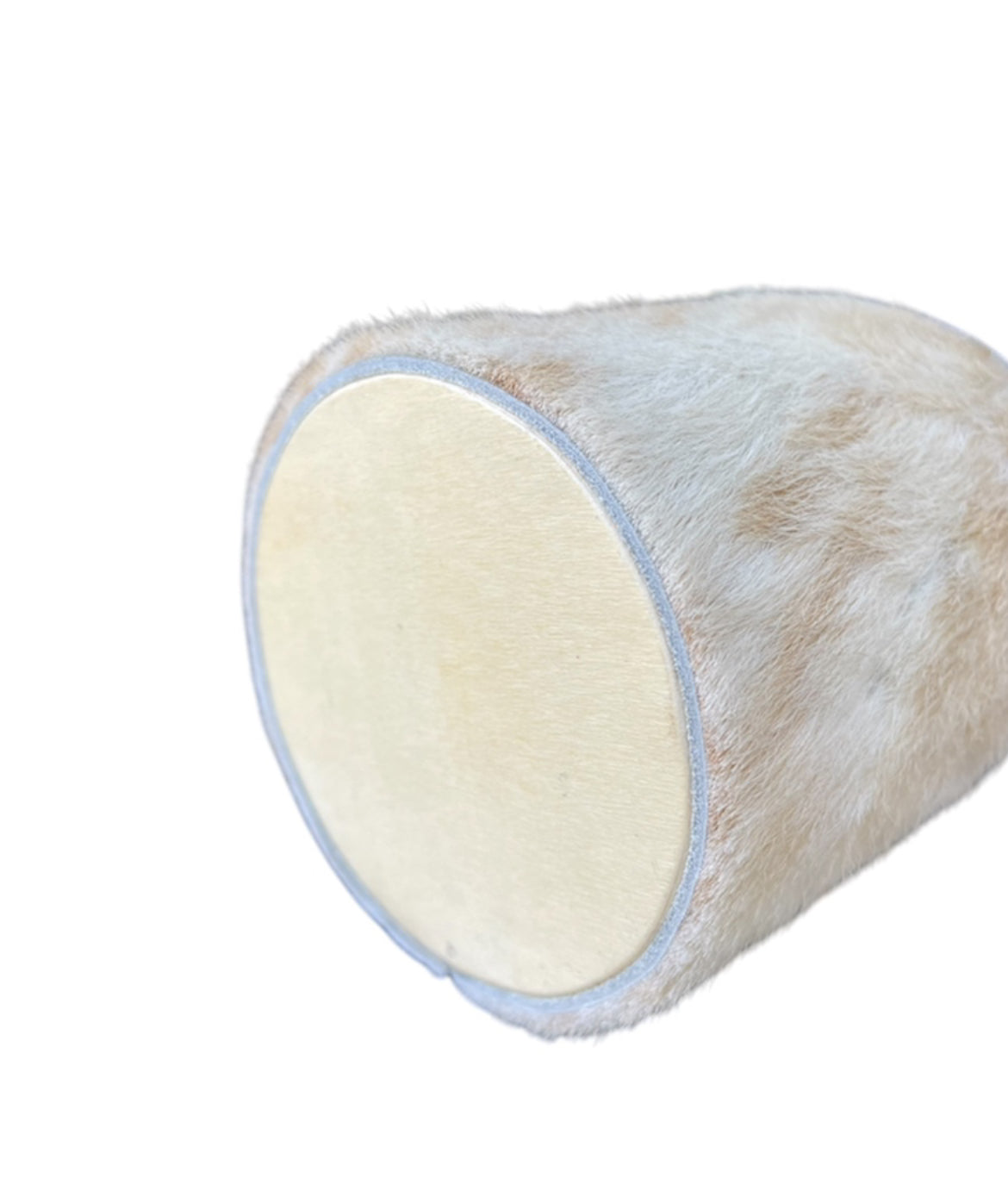 A8840 - Wooden Utensils Holder w Cowhide