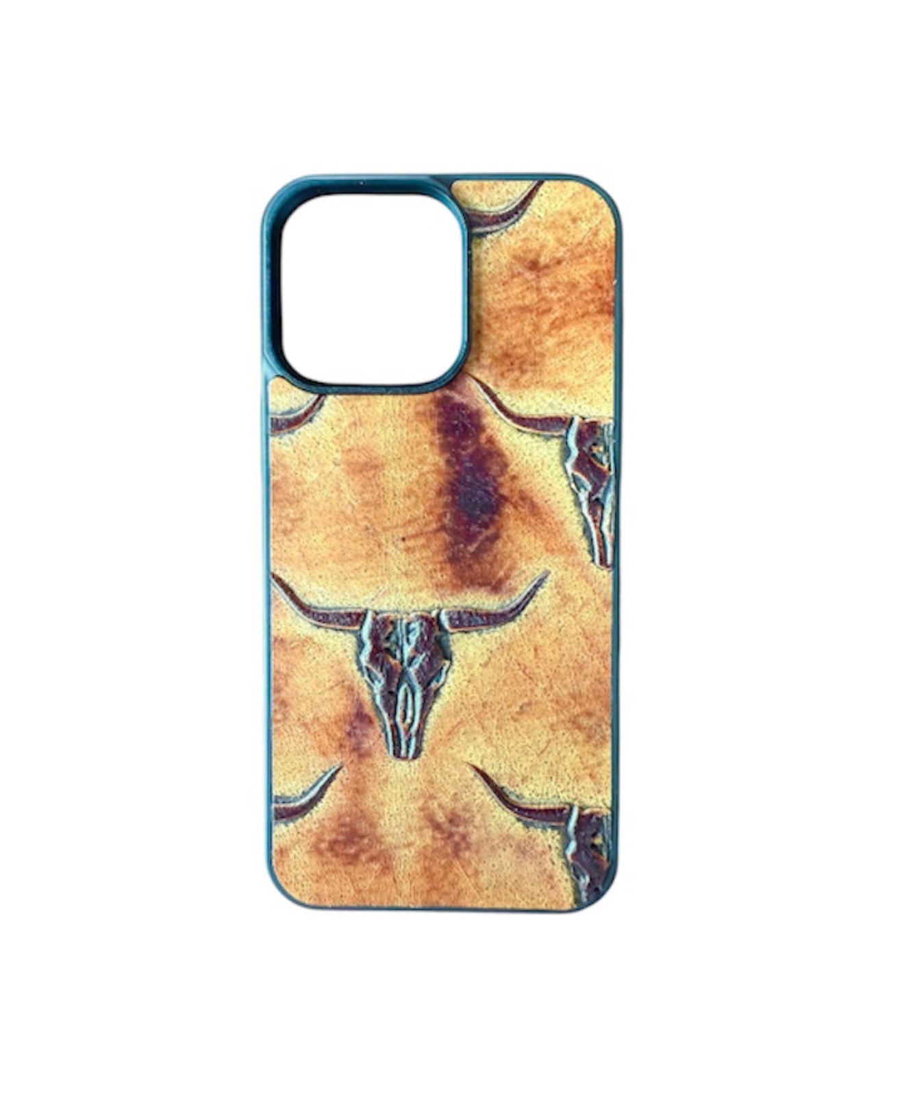 A8603 - IPhone 15 Pro Max Tooled Leather Case