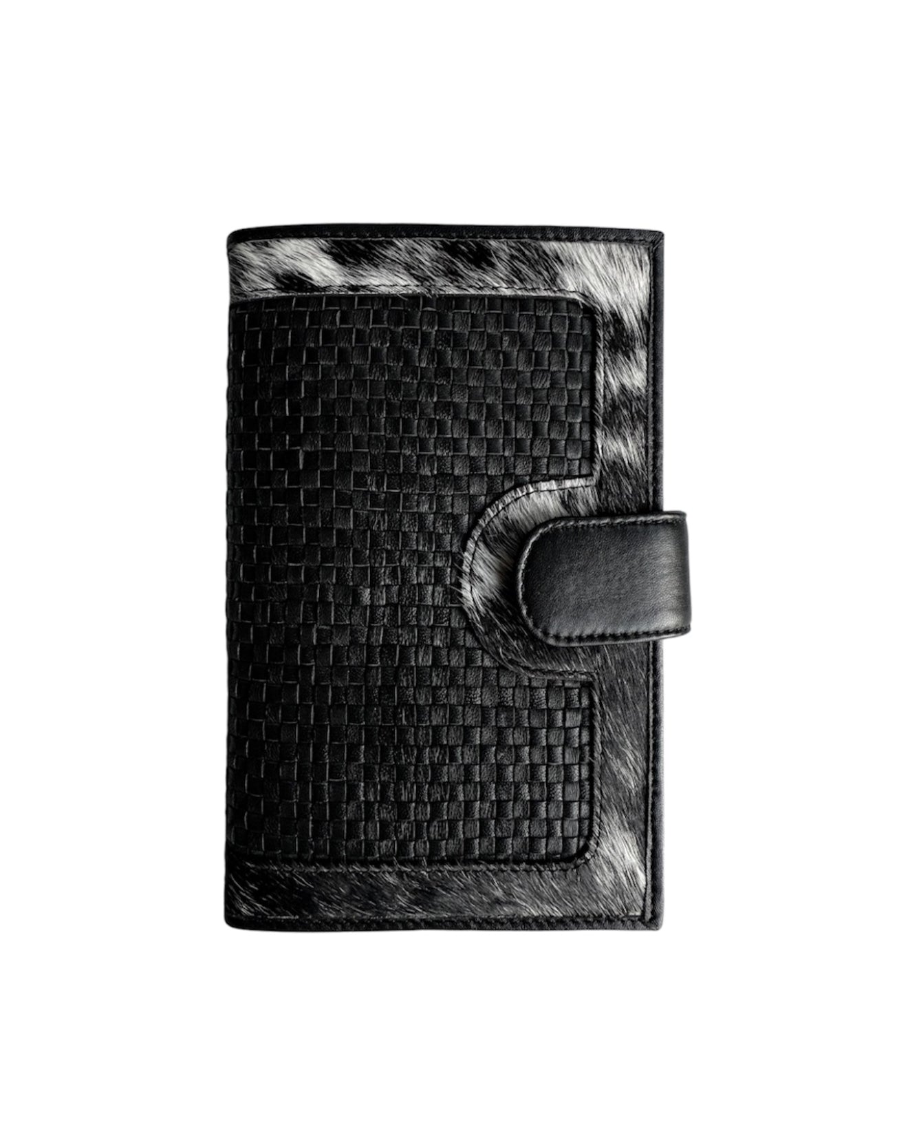 A99 - Ladies Woven Cowhide Wallet