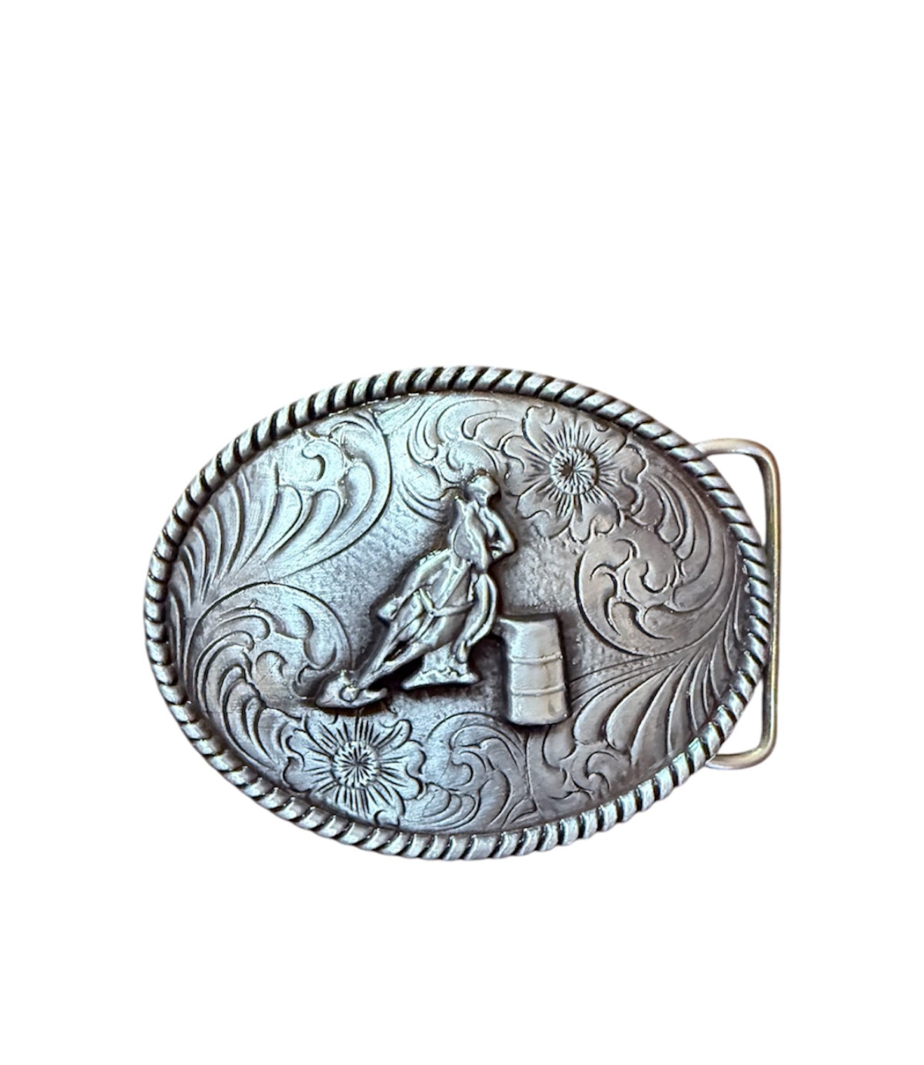 A8419 - Barrel Racer Western Belt Buckle