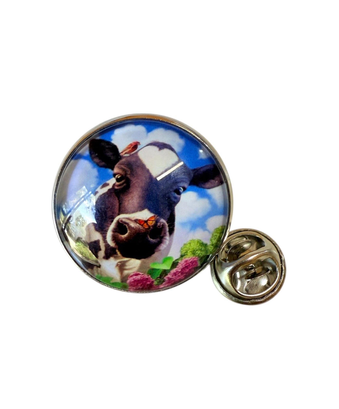 J6677G - Western Concho Stone Hat Pin