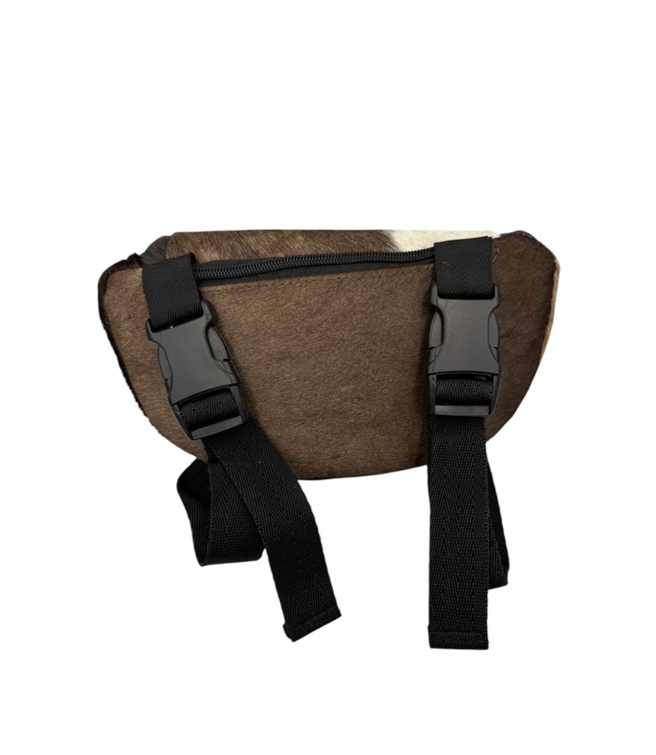 178187E - Hair on Cowhide Saddle Pouch