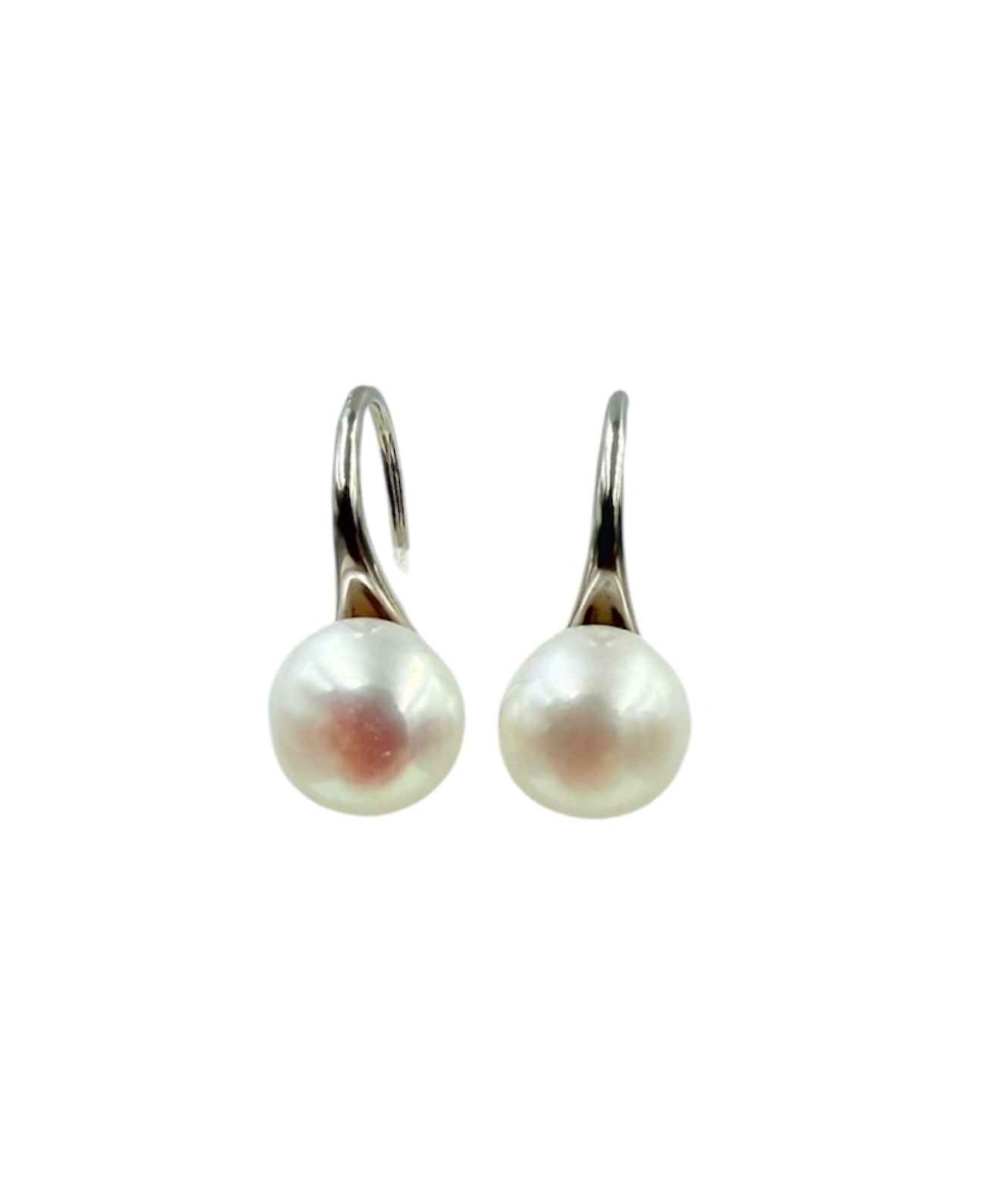 J7118 - Real Pearl White Baroque Dangle Earrings - Rawhide Western Wear