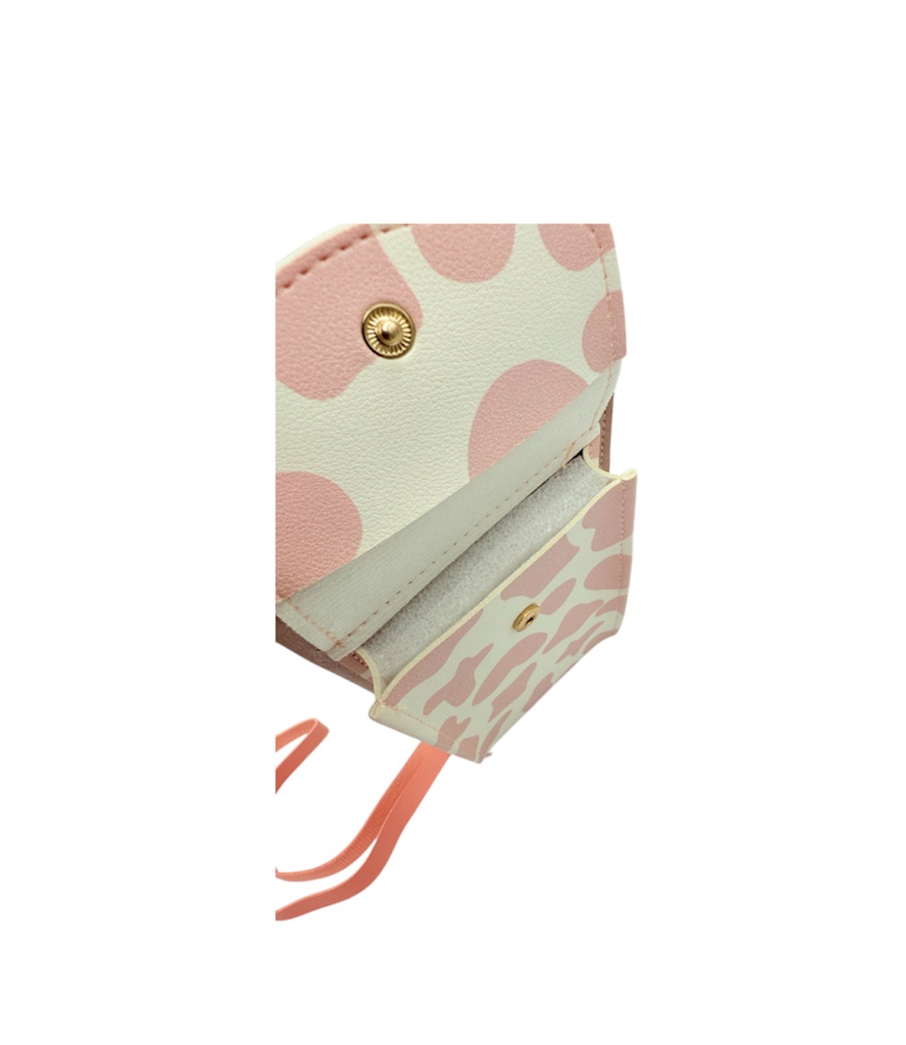A8925 - Cow Print Crossbody Phone Purse