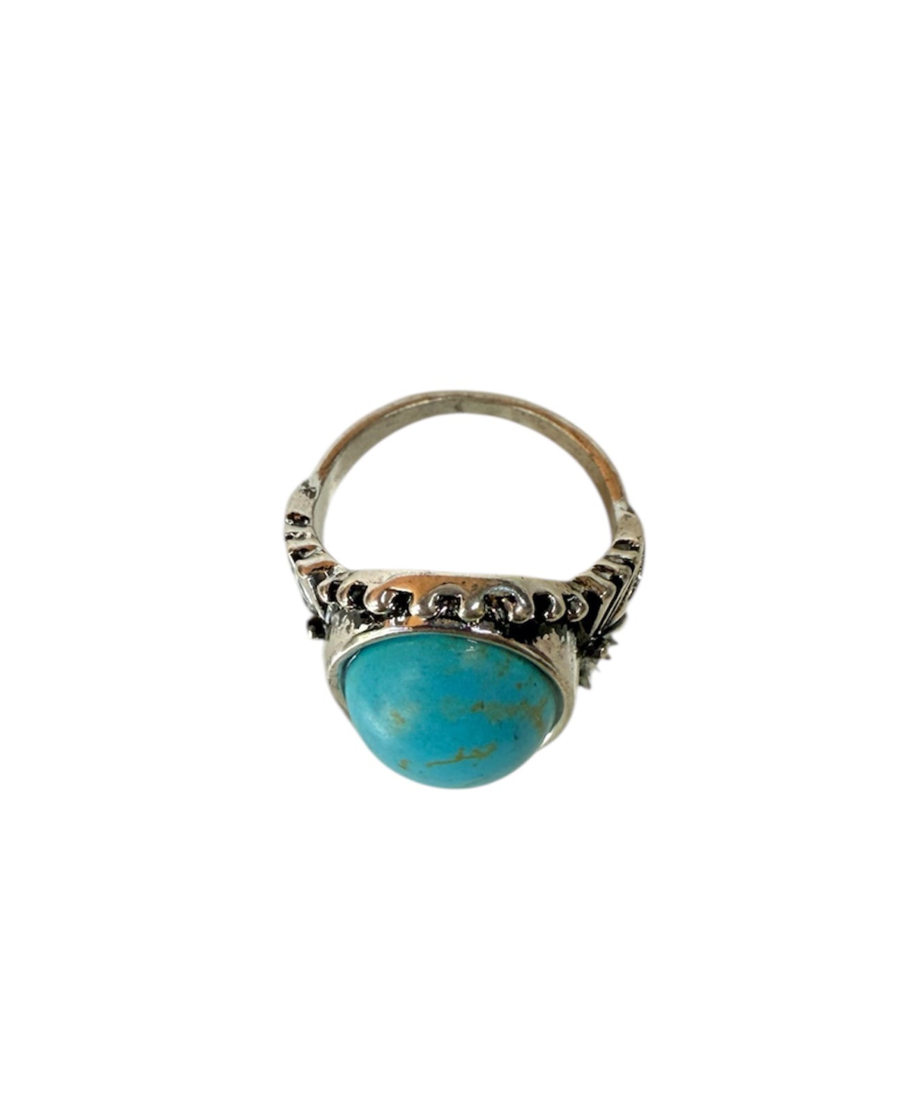 J6720 - Western Style Stone Cuff Ring