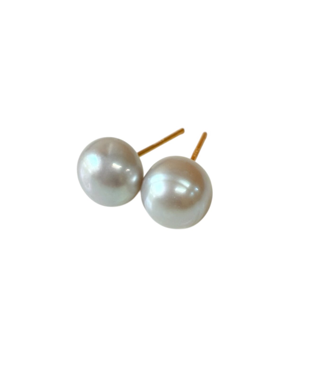 J7059A - Real Pearl Grey Stud Earring - Rawhide Western Wear