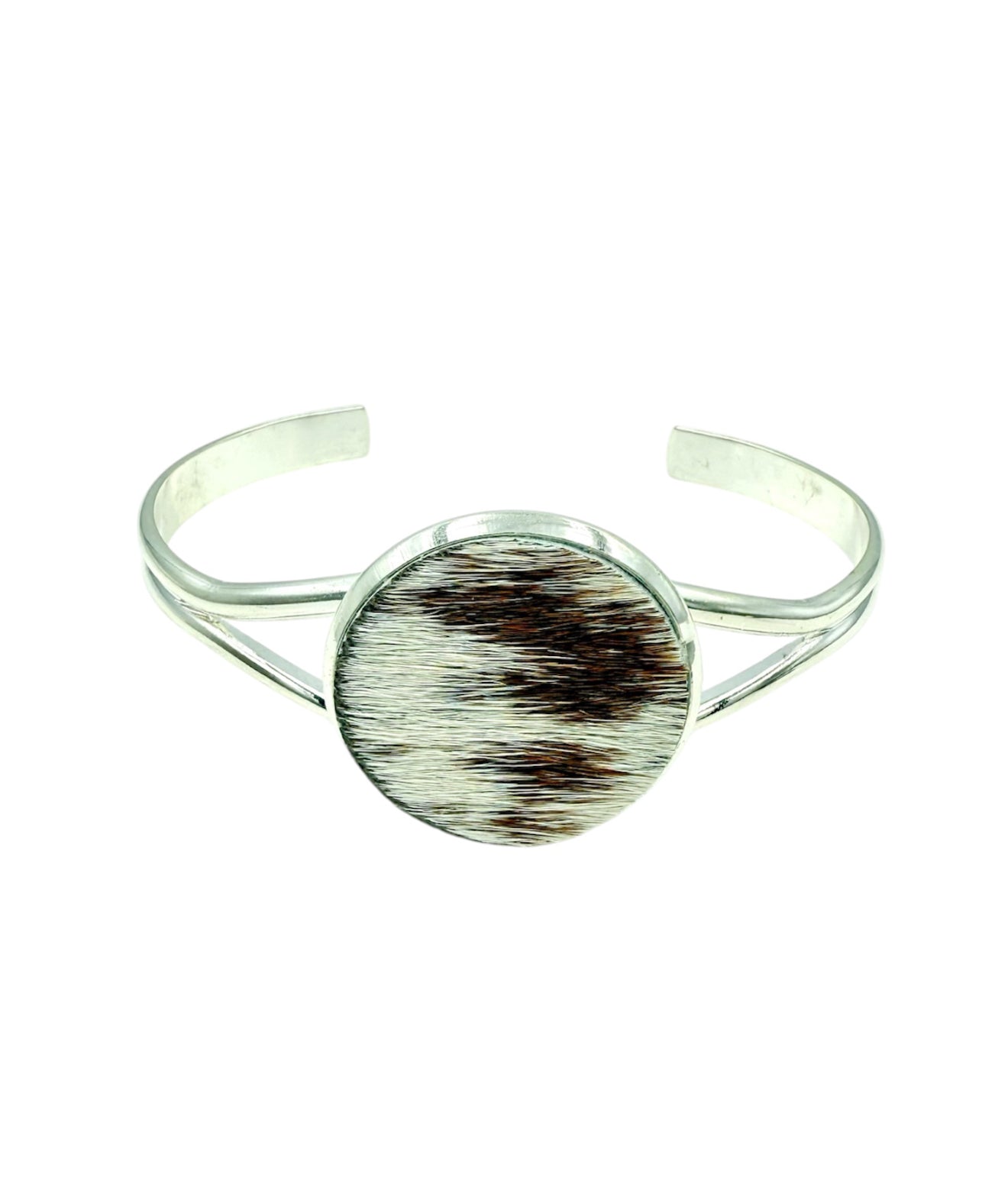 J6859R - 3/4 Bangle w Cowhide Bezel - Rawhide Western Wear
