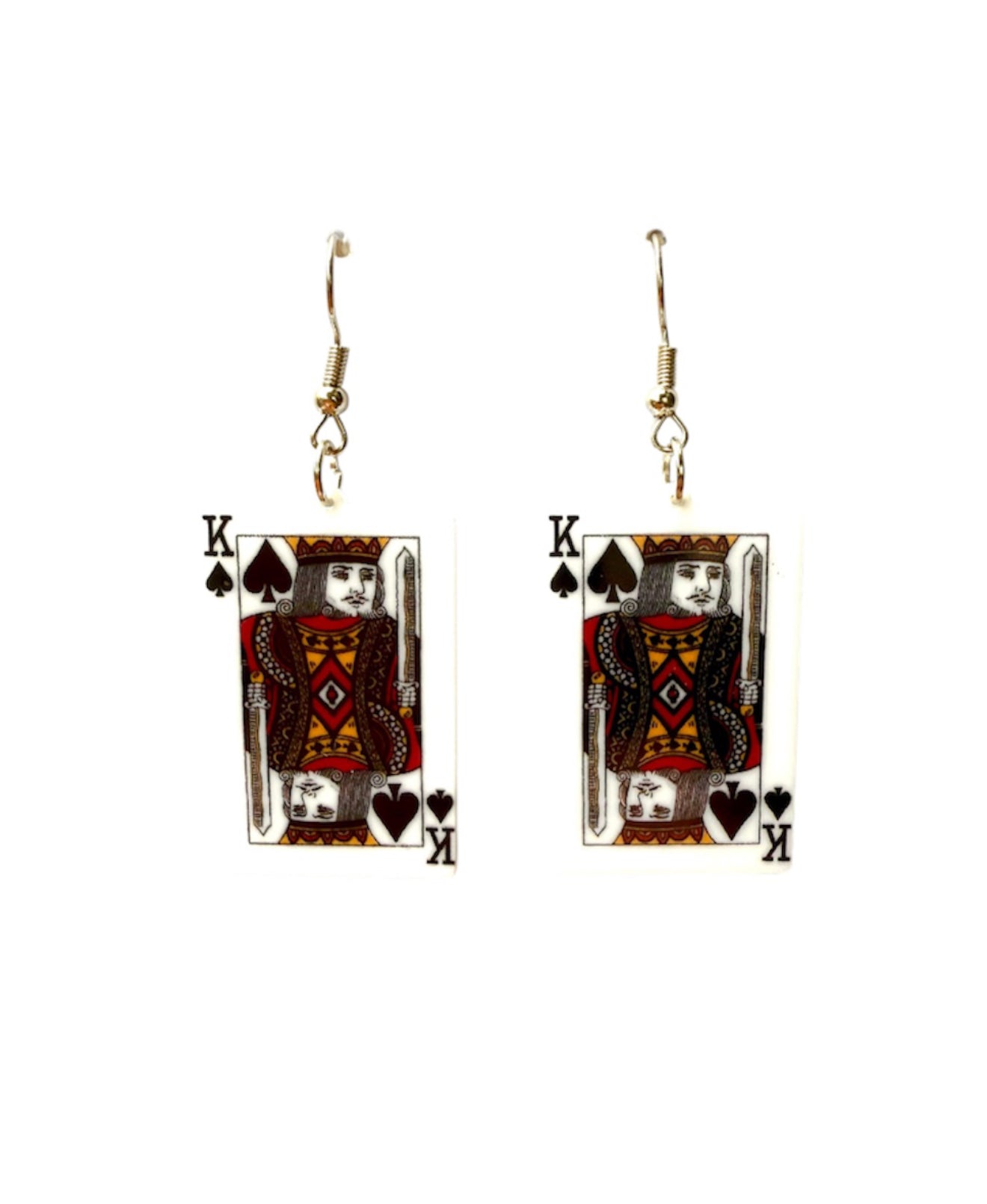 J7014 - Playing Card Earrings