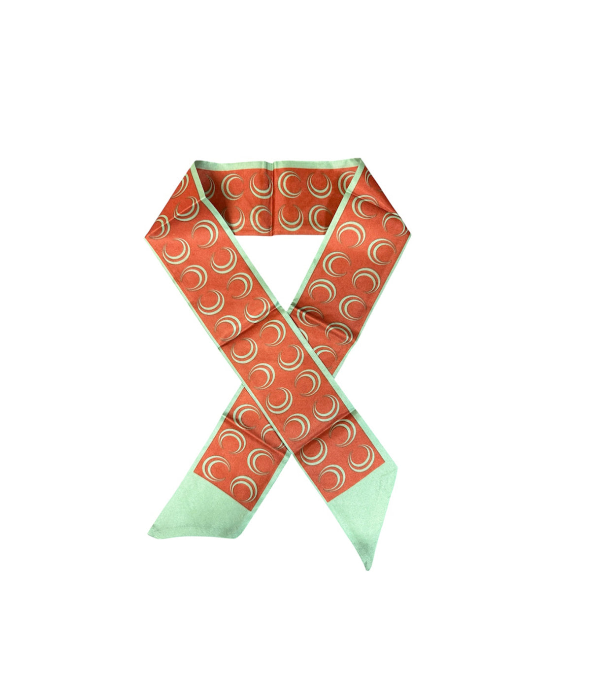 A9018 - Print Thin Neck Tie