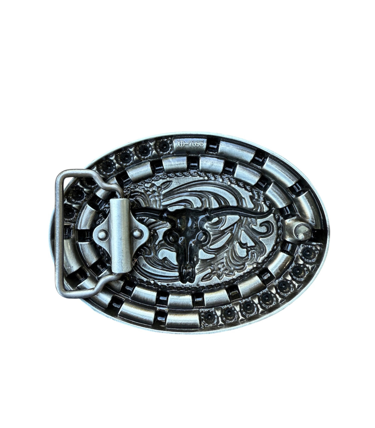 A8824 - Bull Skull alloy Belt Buckle