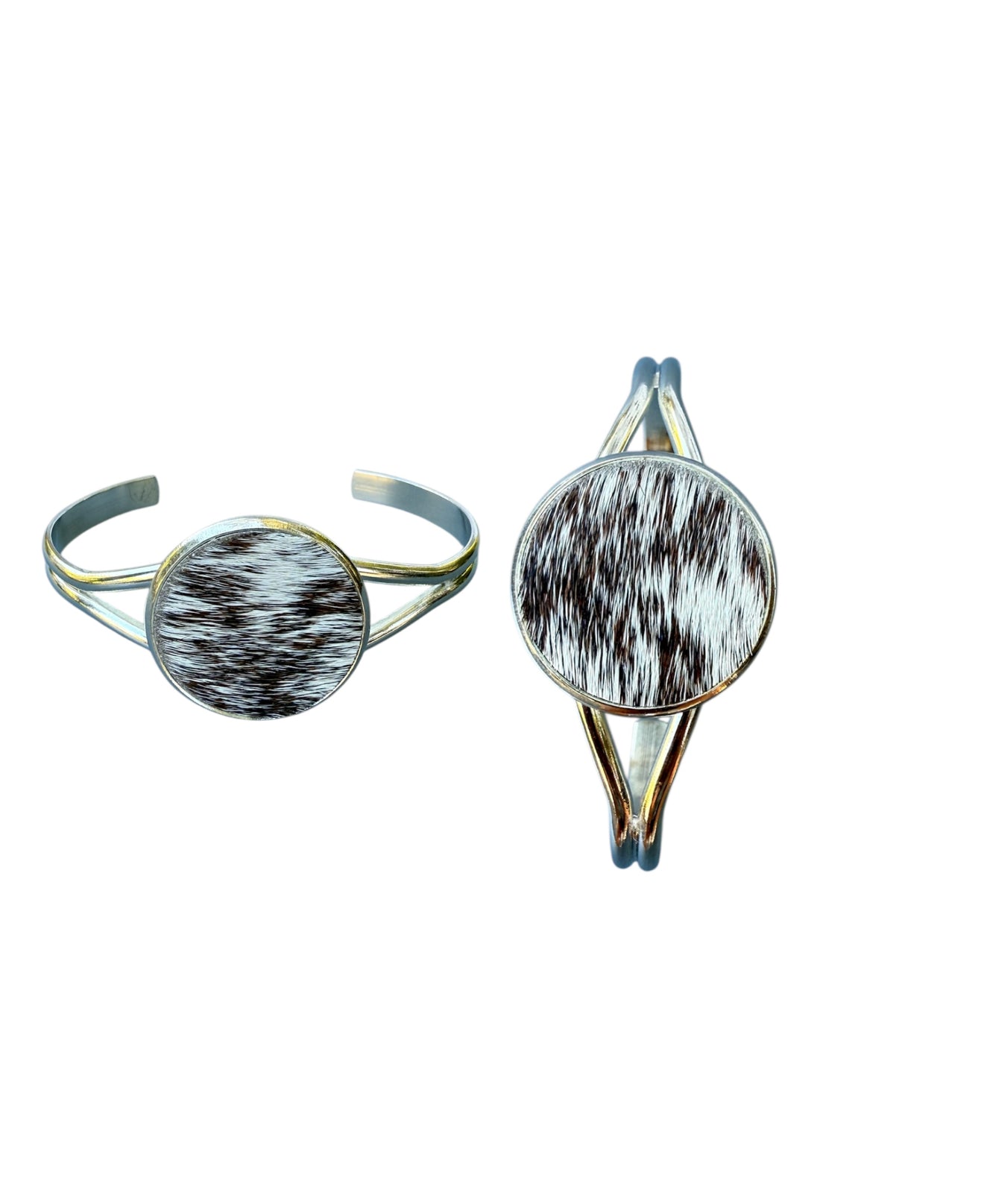 J6857R - 3/4 Bangle w Cowhide Bezel