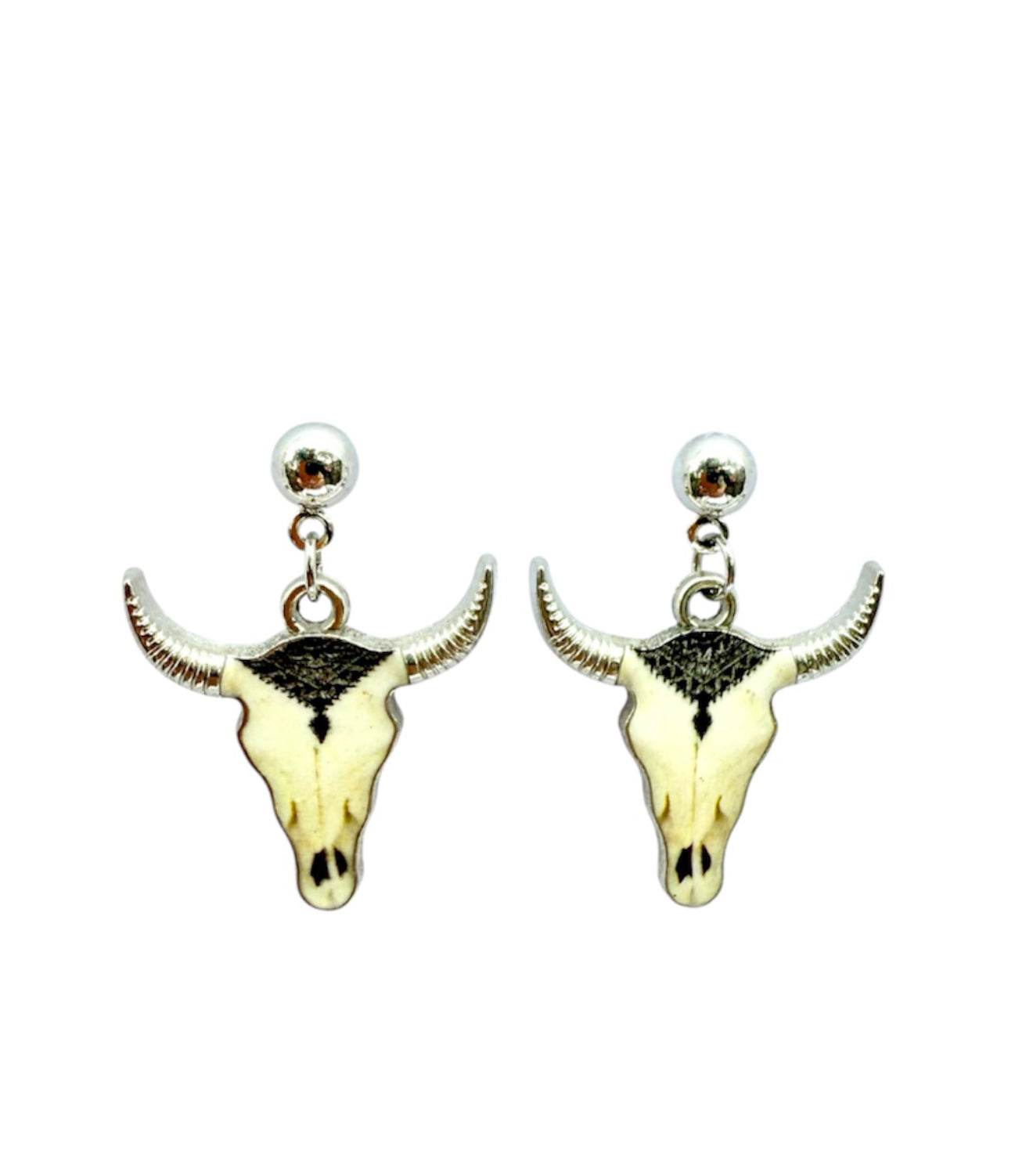 J7025E - Stud Dangle Earrings