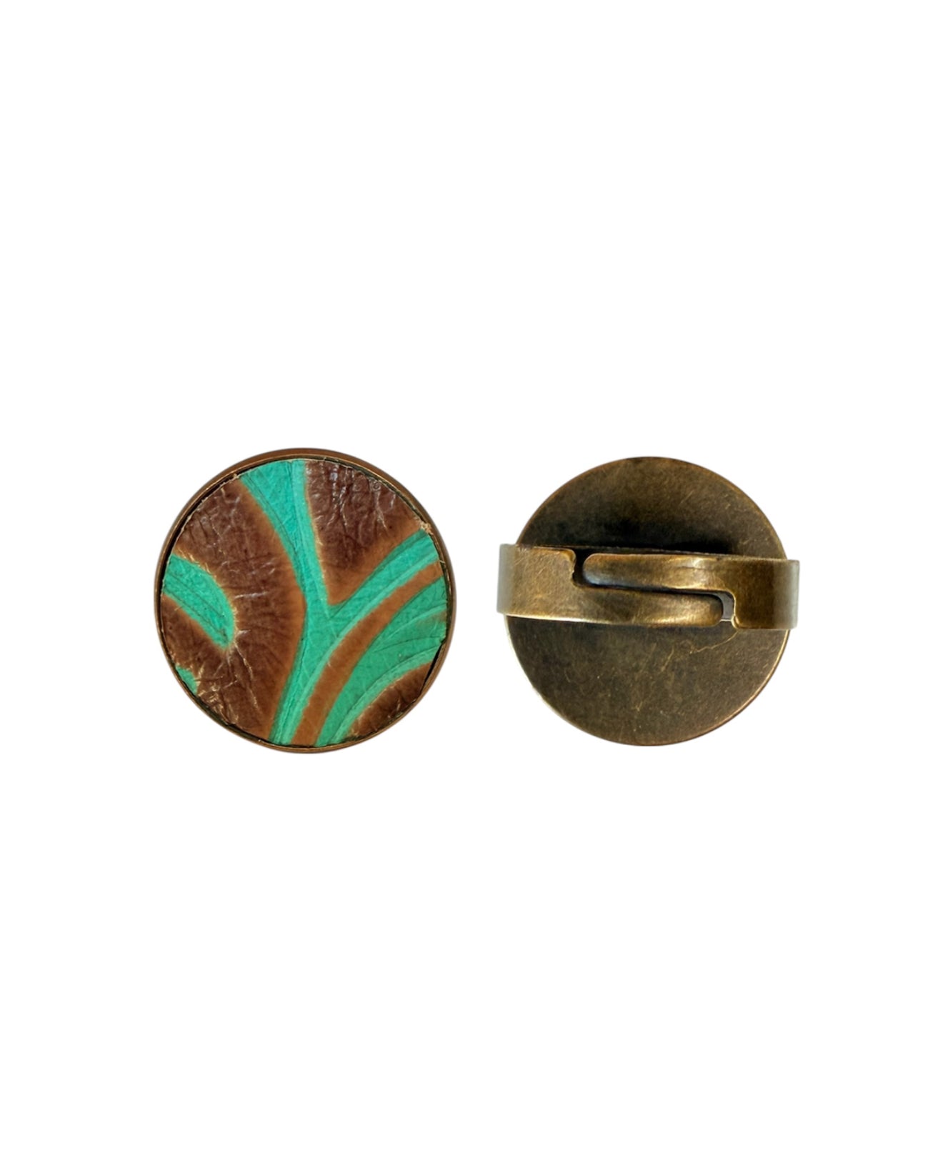 J6475 - Western Real Leather Ring - Rawhide Western Wear