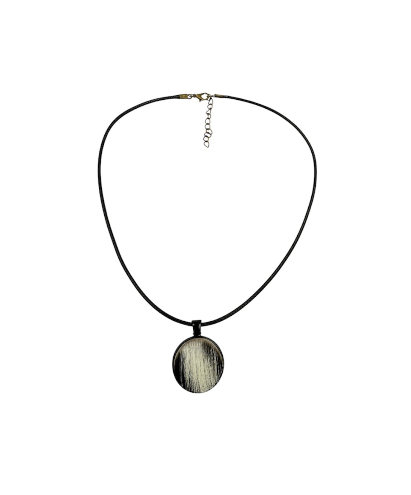 J6913 - 100% Cowhide Pendant Necklace - Rawhide Western Wear