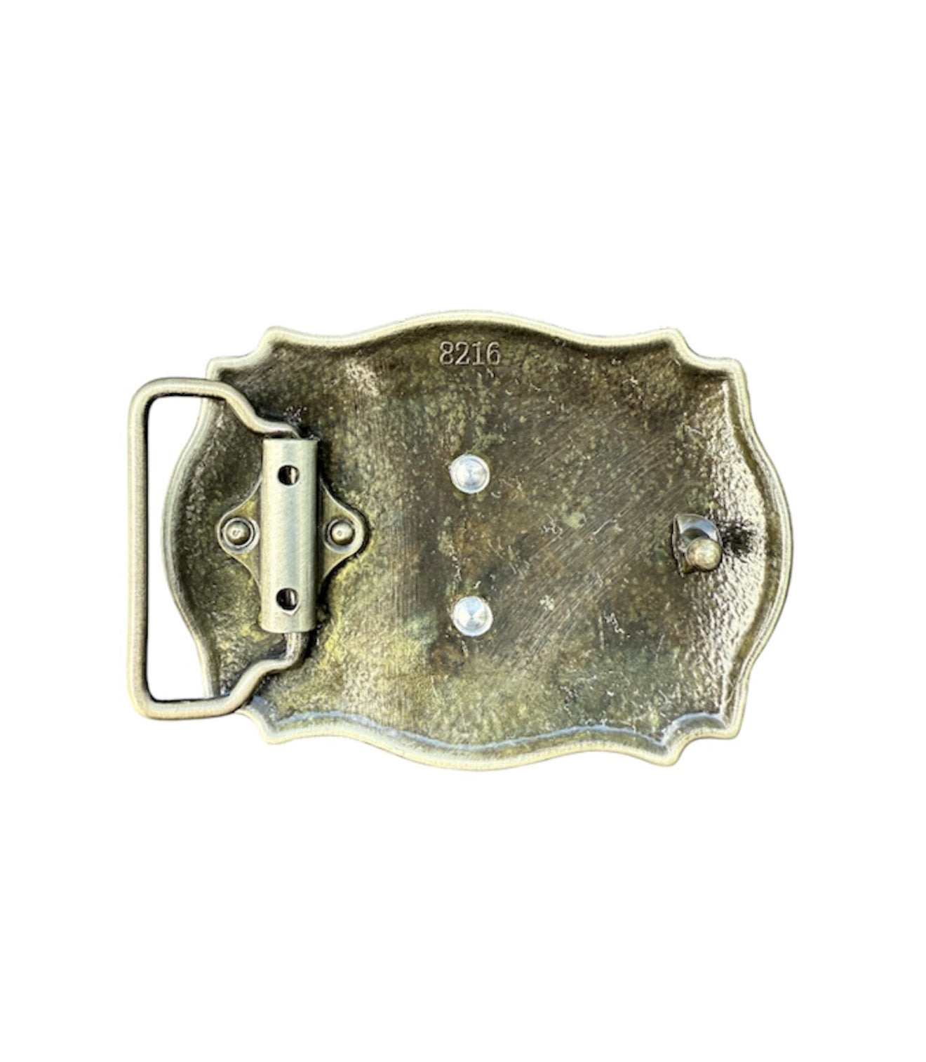 A8898- Longhorn Zinc alloy Belt Buckle