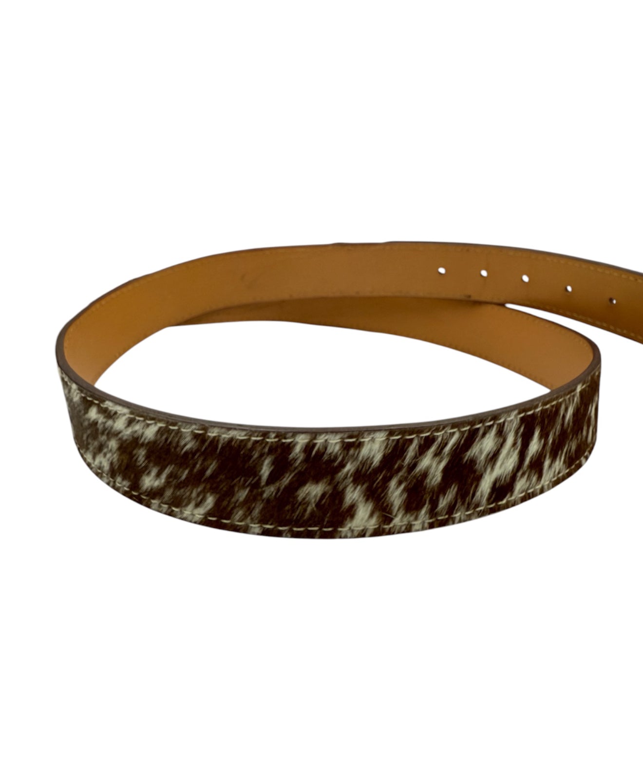 A8124A - 44” X-Large Hand Tooling Leather Cowhide Belt