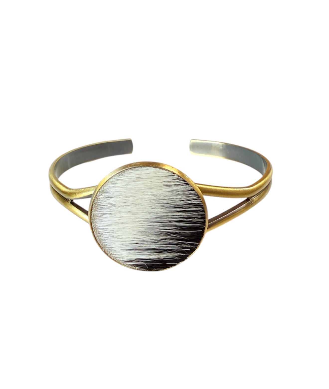 J6856R - 3/4 Bangle w Cowhide Bezel - Rawhide Western Wear