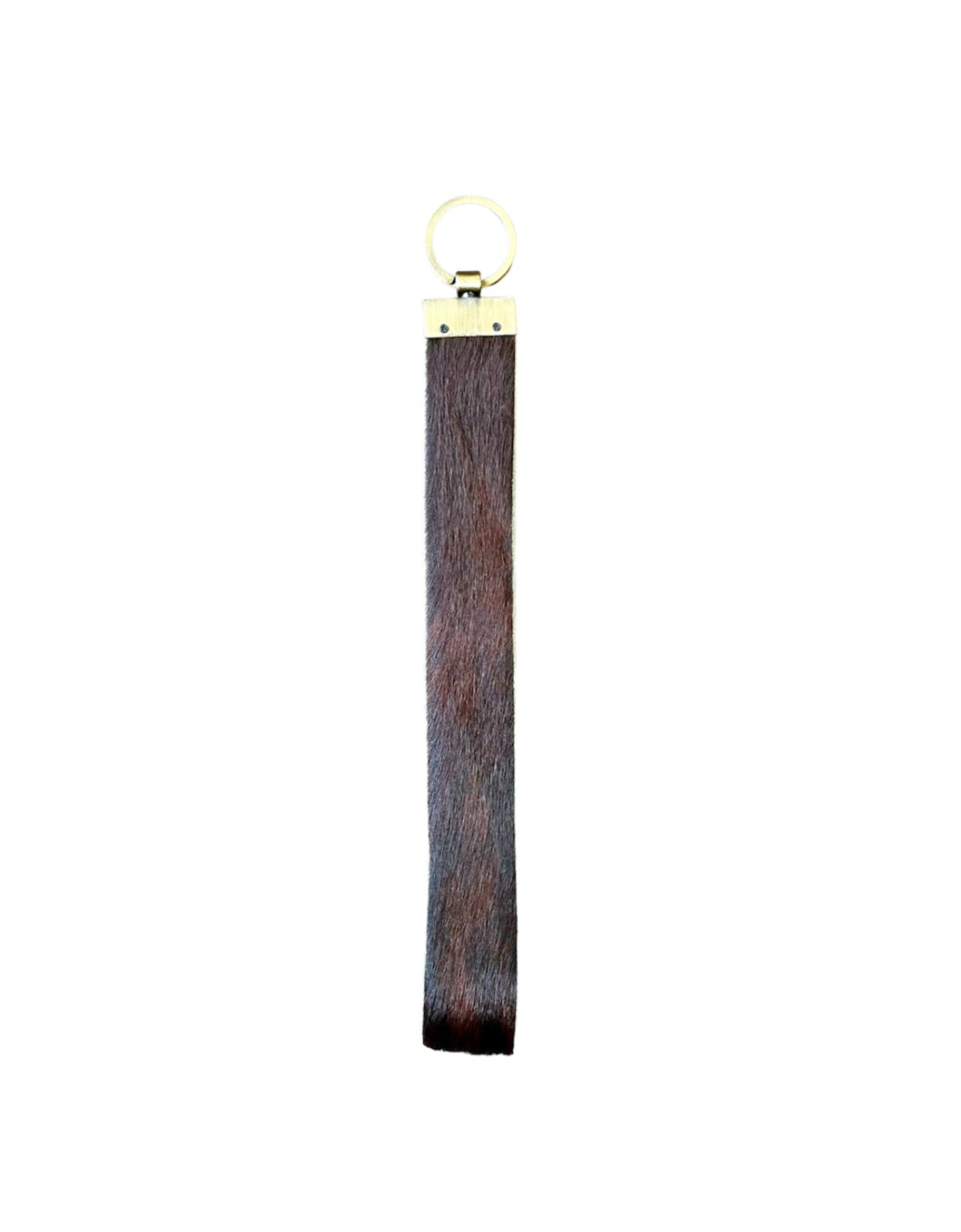 A8703 - Large Cowhide Wrist Strap Keychain